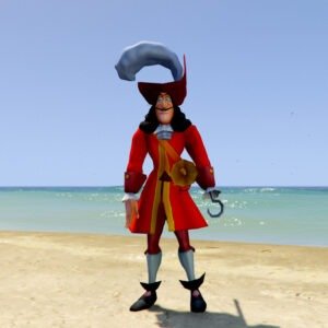 GTA5 MODS Kingdom Heart Captain Hook