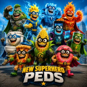 Superhero Peds